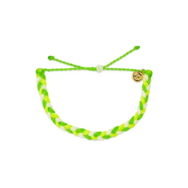 Braided Cord Bracelet in Lemon Lime Blocher Jewelers Ellwood City, PA