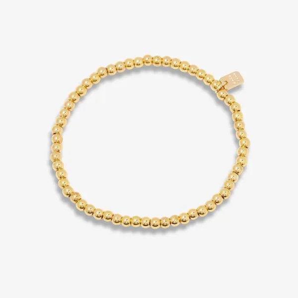 Gold Beaded Pura Vida Bracelet Blocher Jewelers Ellwood City, PA