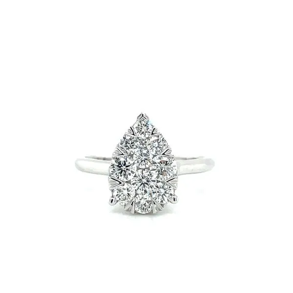 Pear Lovebright .95ctw Diamond Engagement Ring Blue Heron Jewelry Company Poulsbo, WA