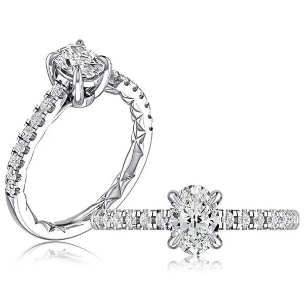 Engagement Ring Blue Heron Jewelry Company Poulsbo, WA
