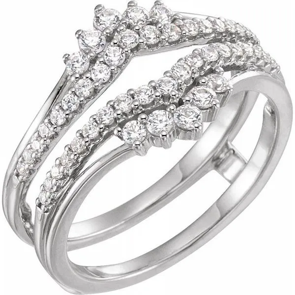 Diamond 0.50ctw Ring Guard Blue Heron Jewelry Company Poulsbo, WA