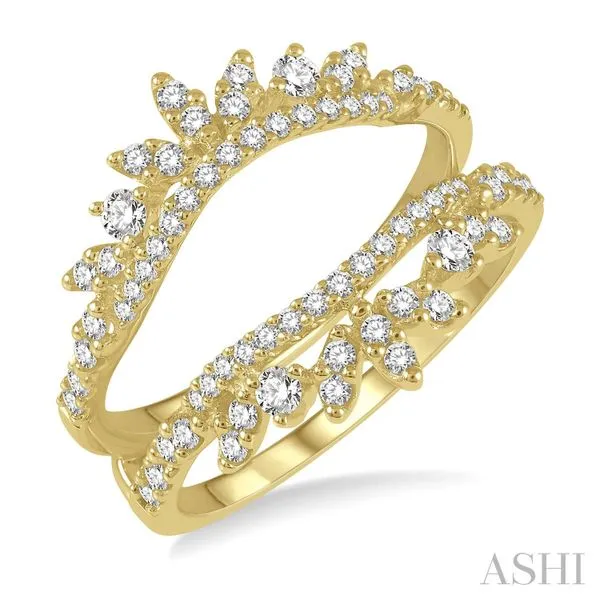 Diamond Crown Ring Guard/Enhancer Blue Heron Jewelry Company Poulsbo, WA