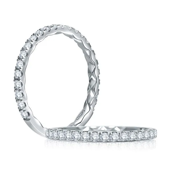 Quilted Diamond Wedding Band Blue Heron Jewelry Company Poulsbo, WA