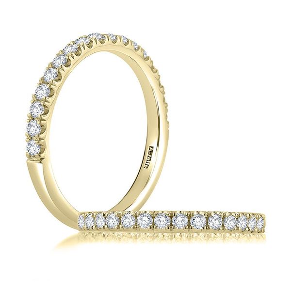 Round Diamond Half-Eternity Ring Blue Heron Jewelry Company Poulsbo, WA