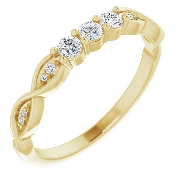 Diamond Stacking Ring Blue Heron Jewelry Company Poulsbo, WA