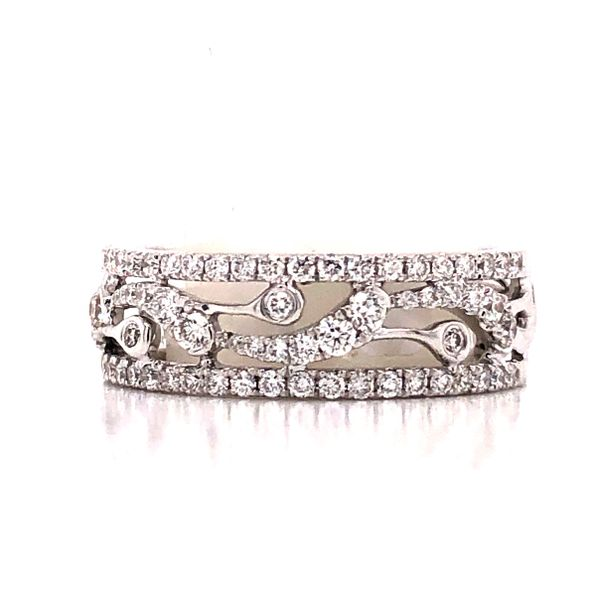 Charities Diamond .58ctw 18K White Gold Ring Blue Heron Jewelry Company Poulsbo, WA