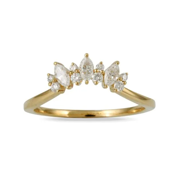 Marquise & Round Diamond Ring Blue Heron Jewelry Company Poulsbo, WA