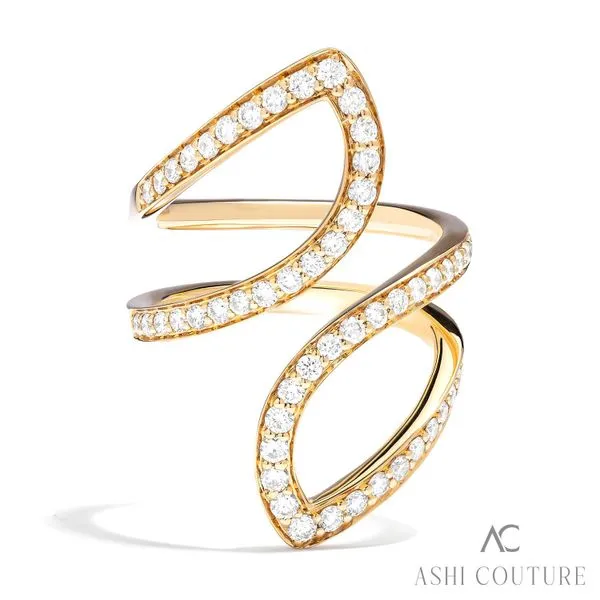 Couture Wrap Diamond Ring Blue Heron Jewelry Company Poulsbo, WA