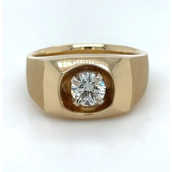 Men's Geometric Diamond Statement Ring Image 2 Blue Heron Jewelry Company Poulsbo, WA