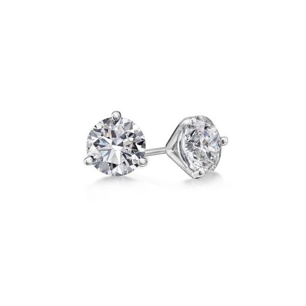 Diamond 0.25ctw Stud Earrings Blue Heron Jewelry Company Poulsbo, WA