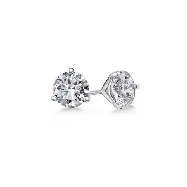 Diamond 0.52ctw Stud Earrings Blue Heron Jewelry Company Poulsbo, WA