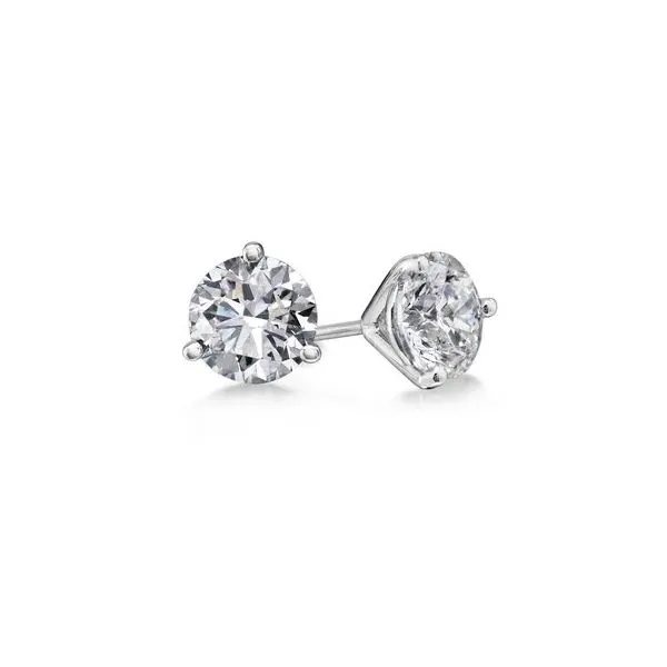 Diamond 1.00ctw Stud Earrngs Blue Heron Jewelry Company Poulsbo, WA