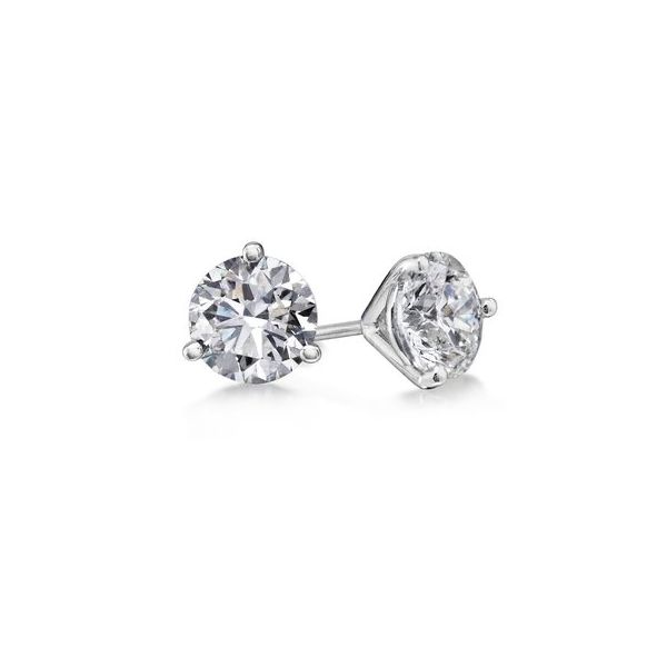 Diamond 1.00ctw Stud Earrngs Blue Heron Jewelry Company Poulsbo, WA