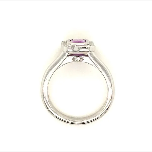 Tidal Currents Purple Sapphire Ring Image 2 Blue Heron Jewelry Company Poulsbo, WA