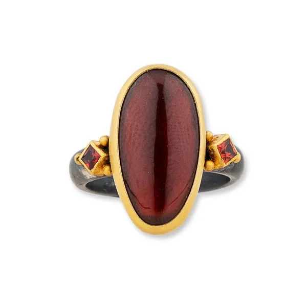 Garnet Mara Ring Image 2 Blue Heron Jewelry Company Poulsbo, WA