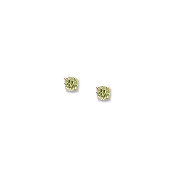 Peridot Stud Earrings Blue Heron Jewelry Company Poulsbo, WA
