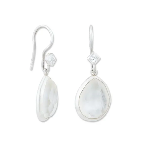 Crystal Quartz Pompei Earrings Blue Heron Jewelry Company Poulsbo, WA