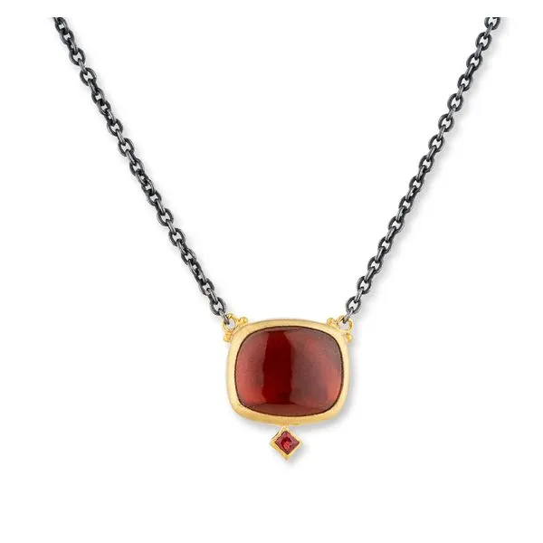 Garnet Mara Necklace Blue Heron Jewelry Company Poulsbo, WA