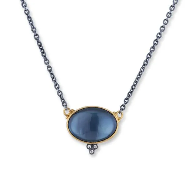 London Blue Topaz Mare Nostrum Necklace Blue Heron Jewelry Company Poulsbo, WA
