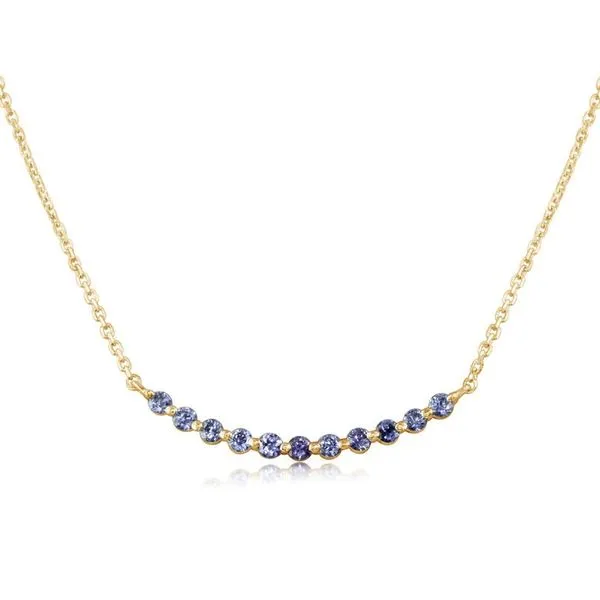 14k Gold Sapphire 