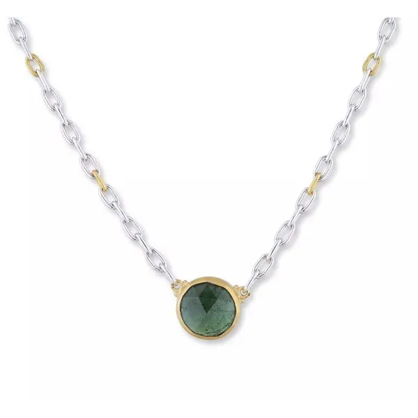 Green Tourmaline Necklace Blue Heron Jewelry Company Poulsbo, WA