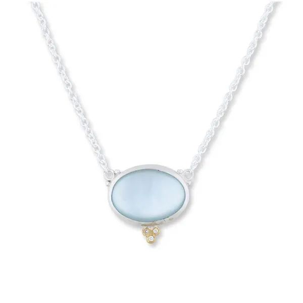 Blue Topaz Karnak Necklace Blue Heron Jewelry Company Poulsbo, WA