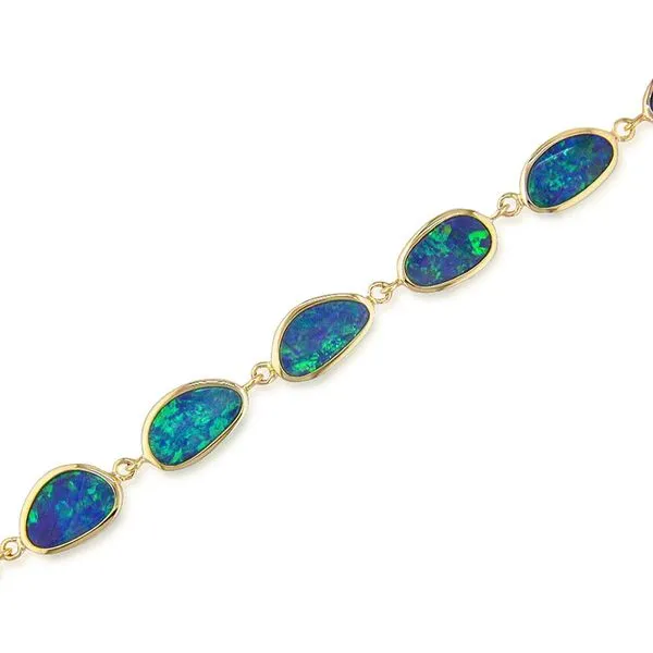 Australian Opal Doublet Bracelet 8-9