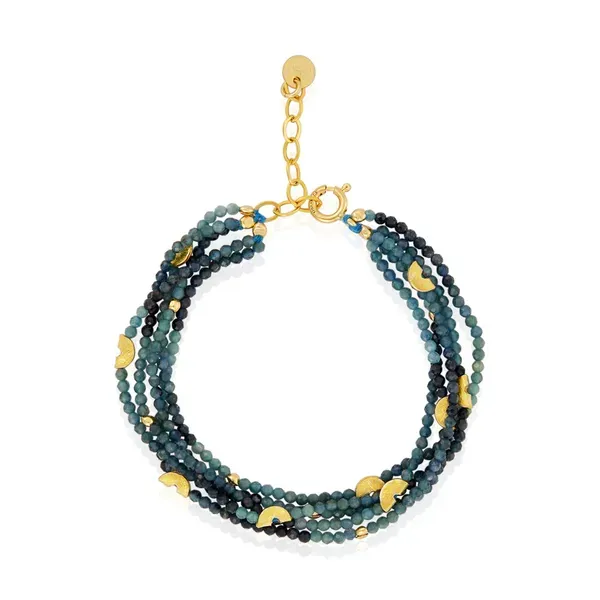 Green Sapphire Multi-Strand Bracelet Blue Heron Jewelry Company Poulsbo, WA