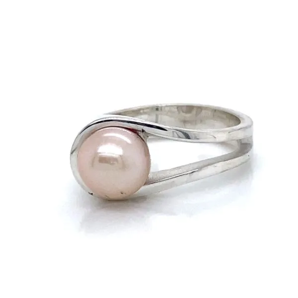 Wrapped Pink Pearl Ring Blue Heron Jewelry Company Poulsbo, WA