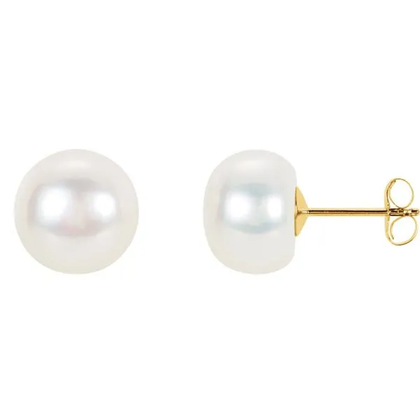 Pearl Stud Earrings Blue Heron Jewelry Company Poulsbo, WA
