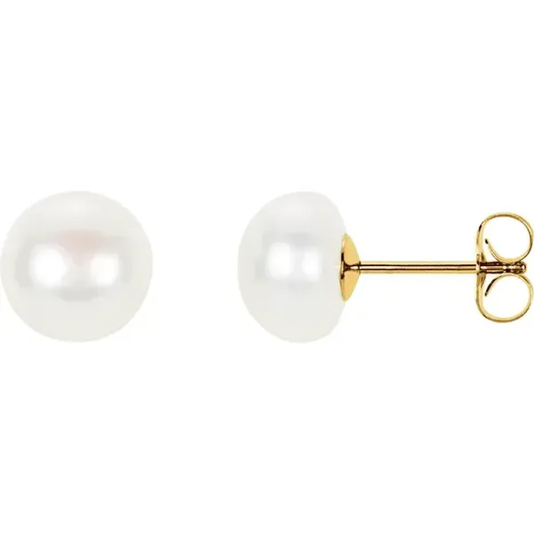 Panache® Cultured Freshwater Pearl Stud Earrings Blue Heron Jewelry Company Poulsbo, WA