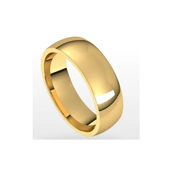 Comfort Fit Gold Band Blue Heron Jewelry Company Poulsbo, WA