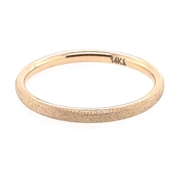 Gold Stardust Band Blue Heron Jewelry Company Poulsbo, WA