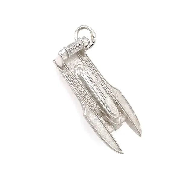 Hydroplane Silver Pendant Blue Heron Jewelry Company Poulsbo, WA
