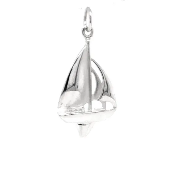 Sailboat Pendant Blue Heron Jewelry Company Poulsbo, WA