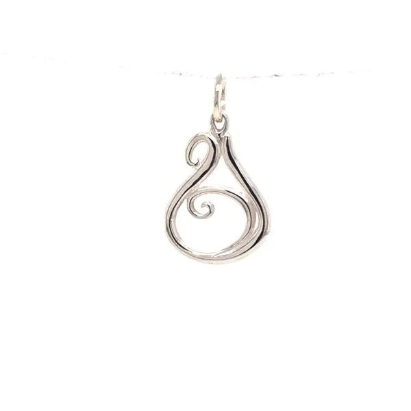 Marinka Silver Large Pendant Blue Heron Jewelry Company Poulsbo, WA