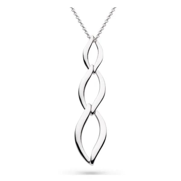 Entwine Twine Link Trio Necklace Blue Heron Jewelry Company Poulsbo, WA