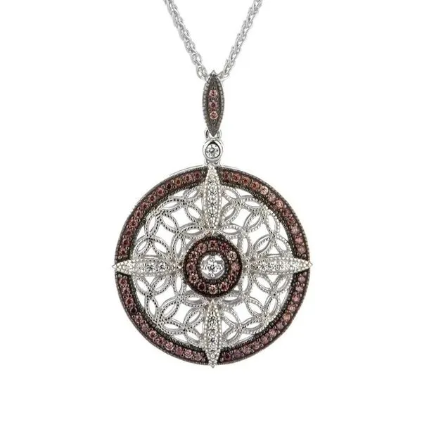 Night & Day Reversible Round Pendant Blue Heron Jewelry Company Poulsbo, WA