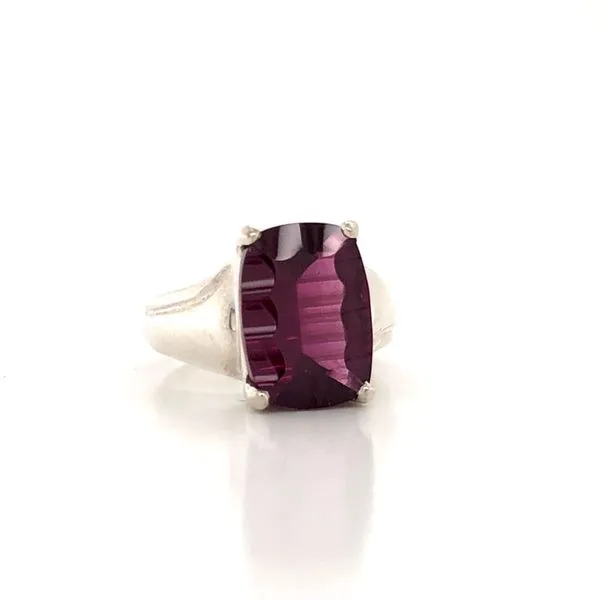 Garnet Silver Ring Blue Heron Jewelry Company Poulsbo, WA