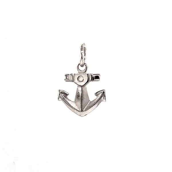 Anchor Silver Charm Blue Heron Jewelry Company Poulsbo, WA