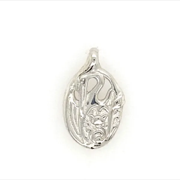 Blue Heron Jewelry Logo Charm Blue Heron Jewelry Company Poulsbo, WA