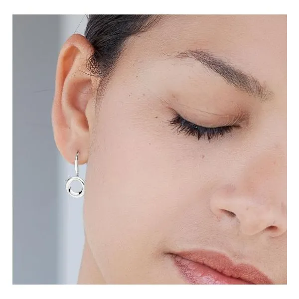 Bevel Cirque Drop Earrings Image 3 Blue Heron Jewelry Company Poulsbo, WA