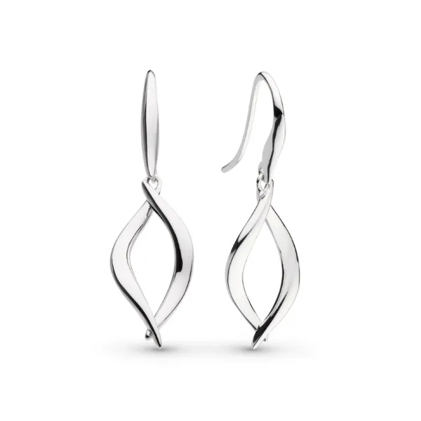 Entwine Twine Twist Link Drop Earrings Blue Heron Jewelry Company Poulsbo, WA