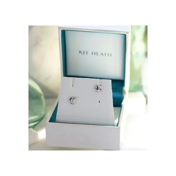 Miniatures Moonlight Stud Earrings Image 2 Blue Heron Jewelry Company Poulsbo, WA
