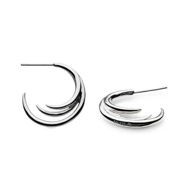 Entwine Helix Wrap Hoop Earrings Blue Heron Jewelry Company Poulsbo, WA