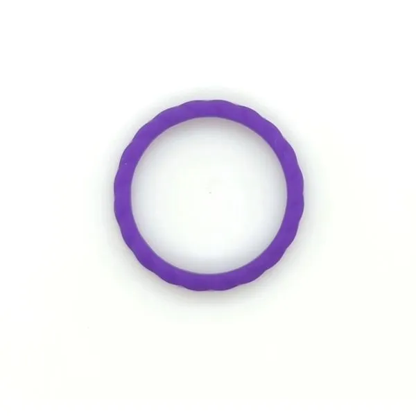 Roping Stackable Band Purple Blue Heron Jewelry Company Poulsbo, WA