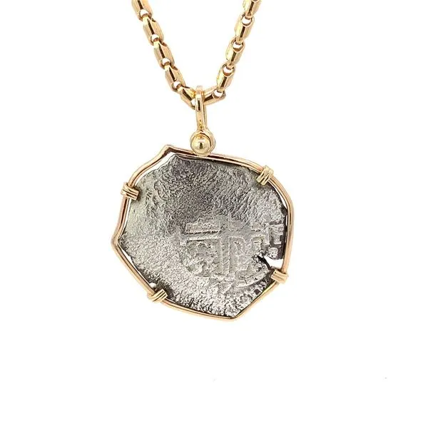 14K/ Sterling Silver Half Reale Image 2 Blue Marlin Jewelry, Inc. Islamorada, FL