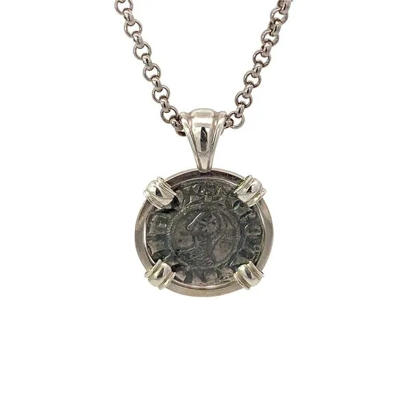 Sterling Silver Crusader Coin Image 2 Blue Marlin Jewelry, Inc. Islamorada, FL