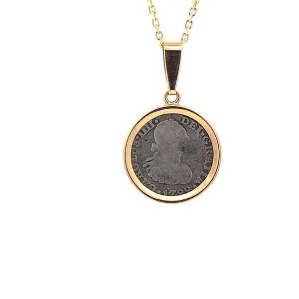 14K Cuban Treasure Hoard Coin Pendant Blue Marlin Jewelry, Inc. Islamorada, FL