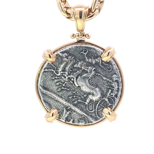 18K Artemis Greek Coin Image 2 Blue Marlin Jewelry, Inc. Islamorada, FL
